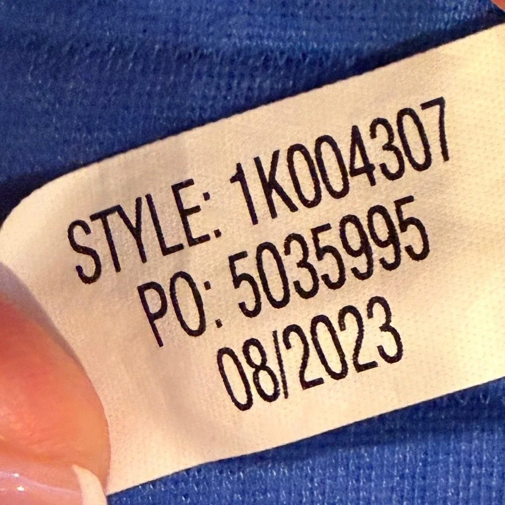 Vineyard Vines Mens XL Blue Ribbed Snap Mock Neck Pullover 1K004307